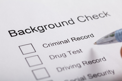 Background Check form