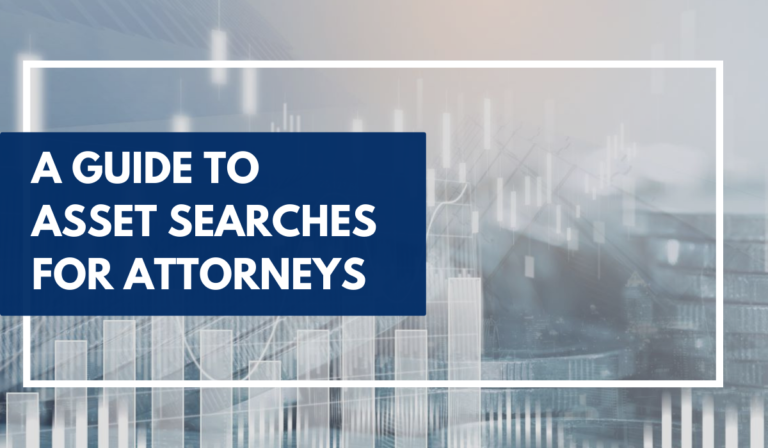 Asset Searches for Attorneys