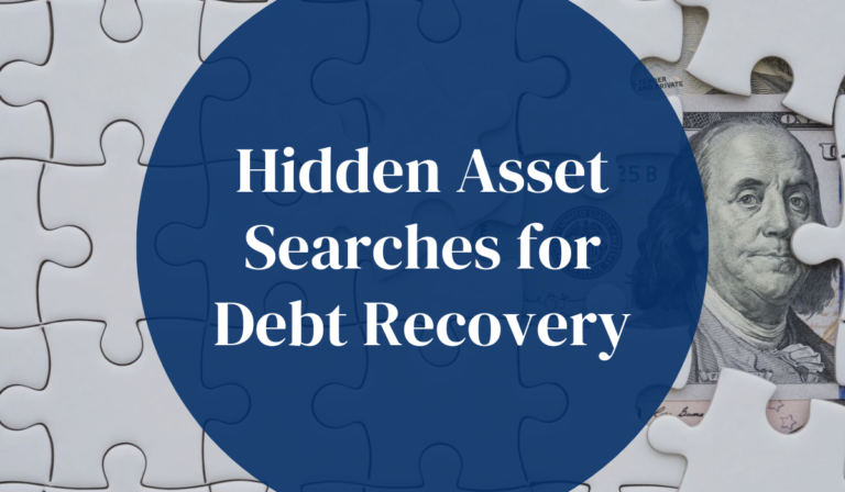 Hidden Asset Searches for Debt Recovery