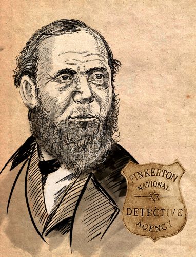 Famous Private Detectives - Allan Pinkerton